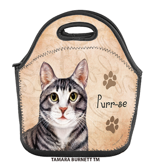 Tuxedo Silver/White - Lunch Bag image